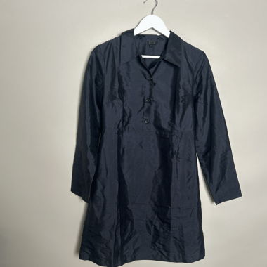 120% Navy Shirt Dress