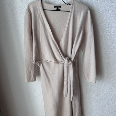 Kleid, Massimo Duti, Beige