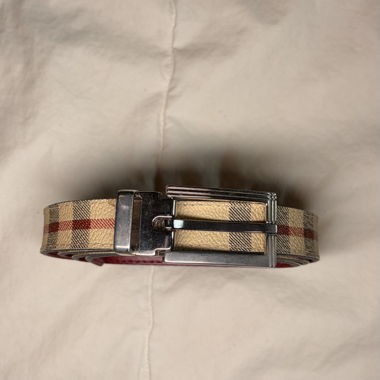 Reversible Burberry-Gurt