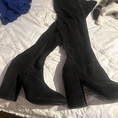 Black Heeled Boots