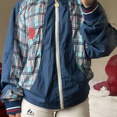 Humor hooded jacket