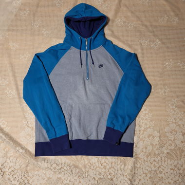 Blue nike hoodie