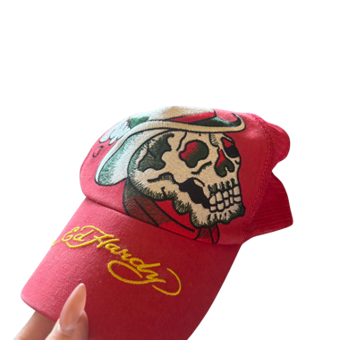 Red Ed Hardy Cap