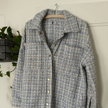 Gehäckelte Jacke