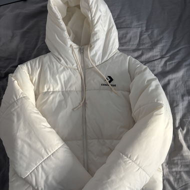Veste à capuche matelassée Converse