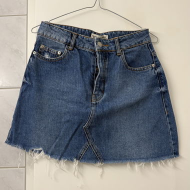 Jeans Minirock