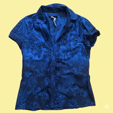 Chemisier Esprit à manches courtes avec imprimé floral