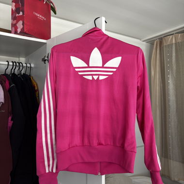 Giacca Adidas Firebird rosa