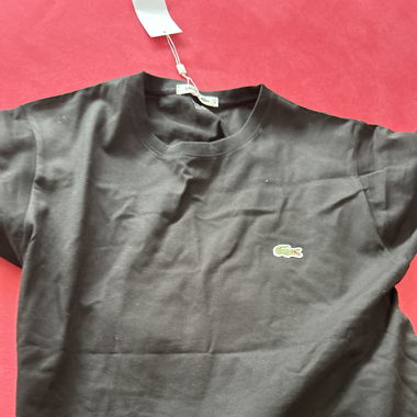 Lacoste T Shirt Schwarz