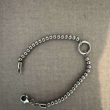 Bracciale a sfere Fossil argento