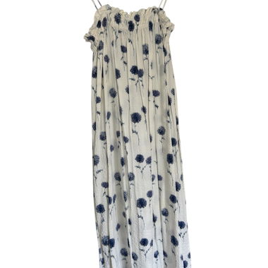 Robe longue maxi fleurie H&M