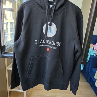 Glacier 3000 hoodie, baggy