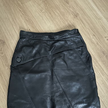 Minirock Echtleder