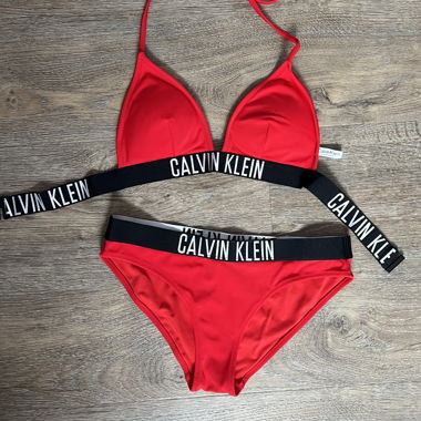 Ensemble bikini Calvin Klein rouge Gr. XS