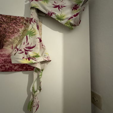 Haut de bikini à motifs