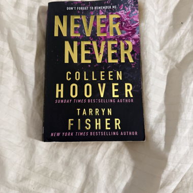 NEVER NEVER - COLLEEN HOOVER