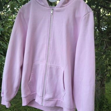 Pink Zip Hoodie