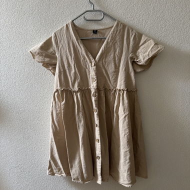 Beige Dress
