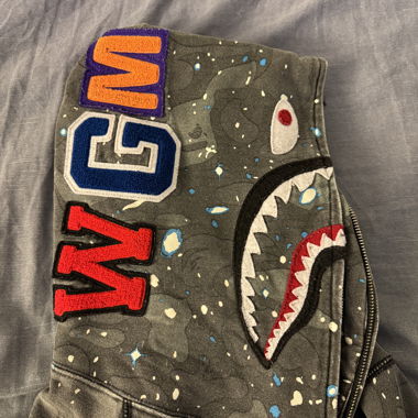 Bape Felpa con cappuccio Shark - UV