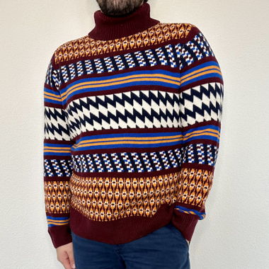 Funky Print Scotch & Soda Sweater 