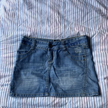 Mini-jupe en jean