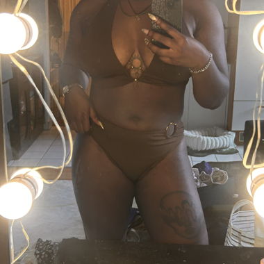 Brown bikini set