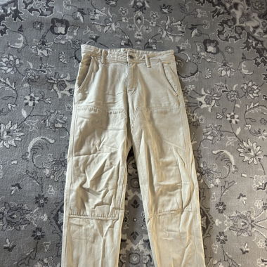 Loose Fit Jeans beige 30/32