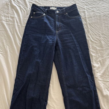 Jeans blu con risvolti H&M