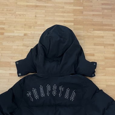 Trapstar puffer jacket black veste