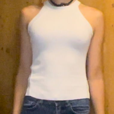 white top