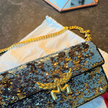MCM SHOULDER - Handtasche - gold - NP 1350.- CHF