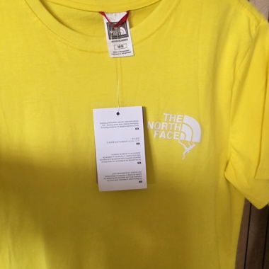 T-shirt The North Face jaune M