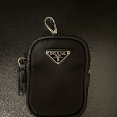  OriginalePrada Mini Tasche/Portmonnaie  Schwarz
