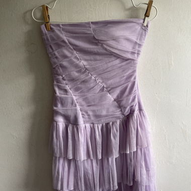 Abito in tulle lilla