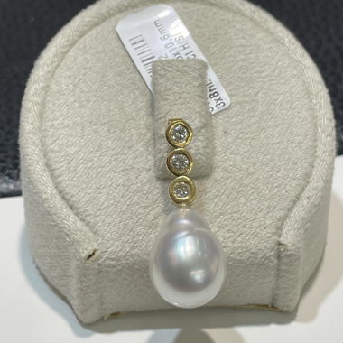 Anhänger 750/18K Gelbgold 