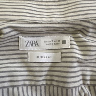 Zara gestreiftes Hemd