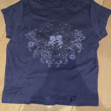 Babytee subdued angels steinchen