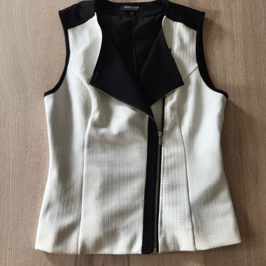 Gilet Senza Maniche con Zip Morgan
