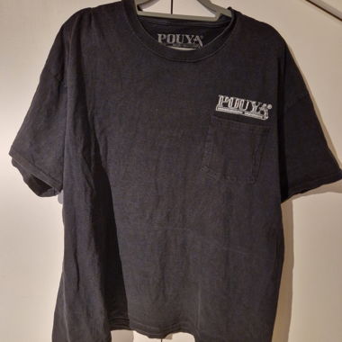 T-shirt noir POUYA Merch
