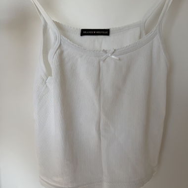 Top bianco Brandy Melville