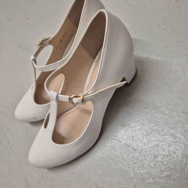 Scarpe Mary Jane bianche