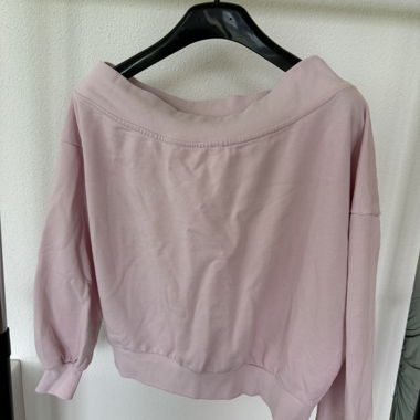 Maglione rosa con spalle scoperte Even&Odd Taglia M