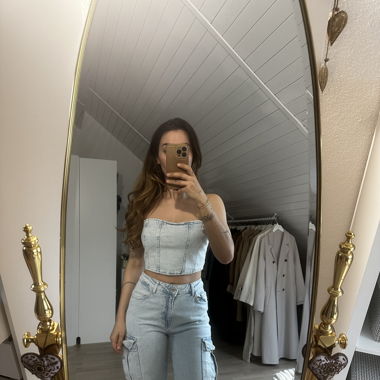 Jeans zweiteiler