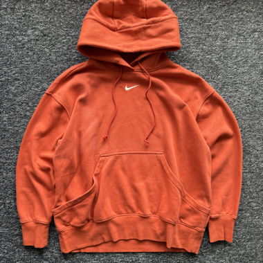 Nike Kapuzenpullover orange Grösse M