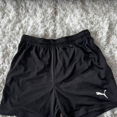 Black football shorts