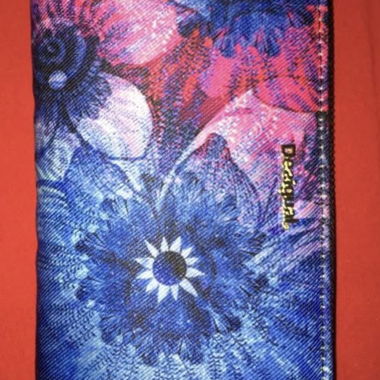 Desigual Geldbörse mit Blumenmuster