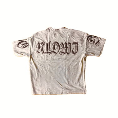 T-shirt grafico crema