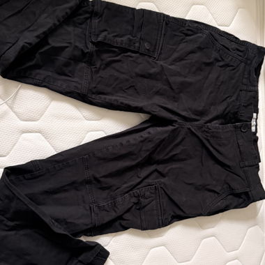 Schwarze Cargo-Hose ONLY & SONS W34 L32
