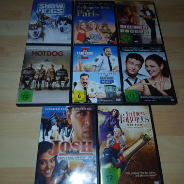 DVD Film Set with 7 Movies