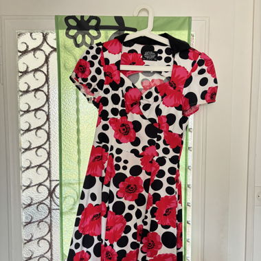 Robe rockabilly pin-up / coton / taille 36 38 s m